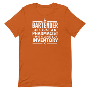 Bartender - Is Just A Pharmacist With Limited Inventory