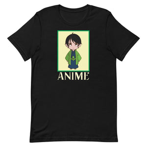 Anime (boy in green jacket)