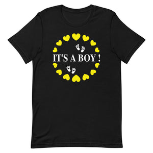 It's a Boy (yellow hearts)