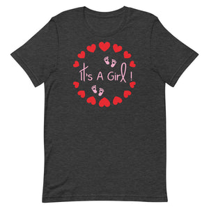 It's A Girl (circle of hearts)