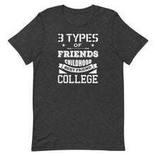 Load image into Gallery viewer, 3 Types Of Friends - Childhood - Best Friend - College
