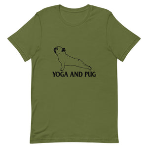 Yoga and Pug