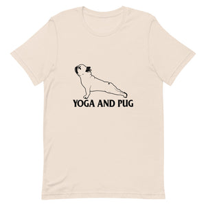 Yoga and Pug